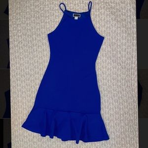 Royal Blue Casual Dress, Size Small